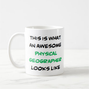 Caneca De Café geógrafo físico, incrível