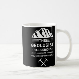 Caneca De Café Geologia Ciência da Terra Camiseta Engraçada de Ge