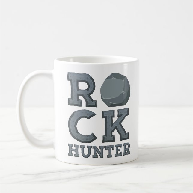 Caneca De Café Geologista Rock Hunter (Esquerda)