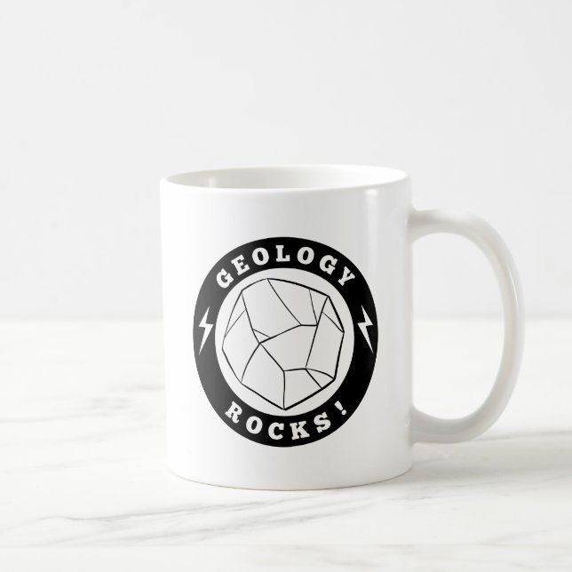 Caneca De Café Geology Rocks (Direita)