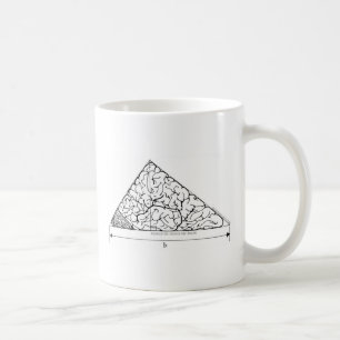 Caneca De Café Geometria Machuca meu Cérebro