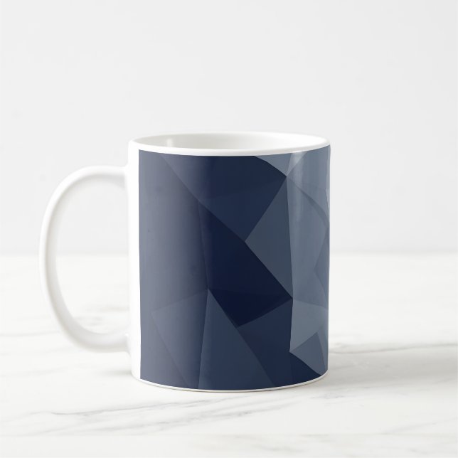 Caneca De Café Geométrico Abstrato (Esquerda)