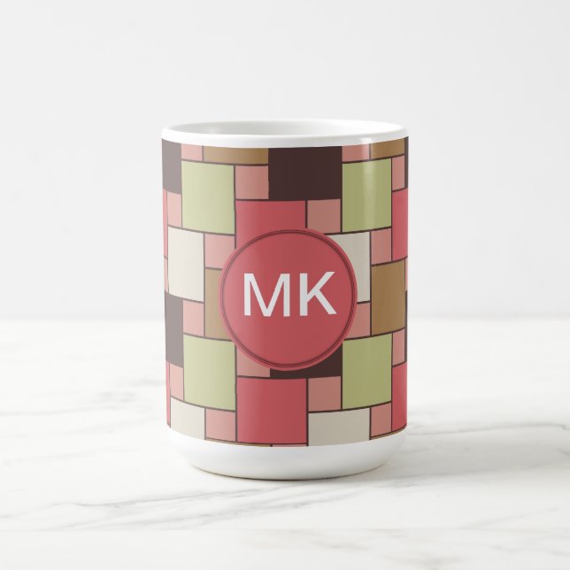 Caneca De Café Geométrico do Gabinete de Especiarias (Centro)