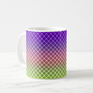 Caneca De Café Geométrico, gradiente, Ombre