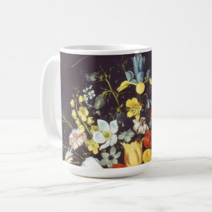 Caneca De Café Georg Flegel Grande peça de flores (em nicho)