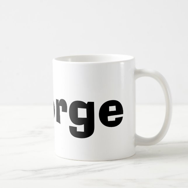 Caneca De Café George (Direita)
