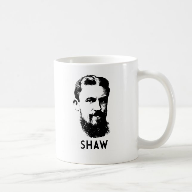 Caneca De Café George Bernard Shaw (Direita)
