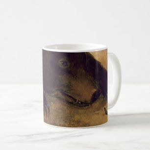 Caneca De Café George Catlin - Urso e Rato Grizzly