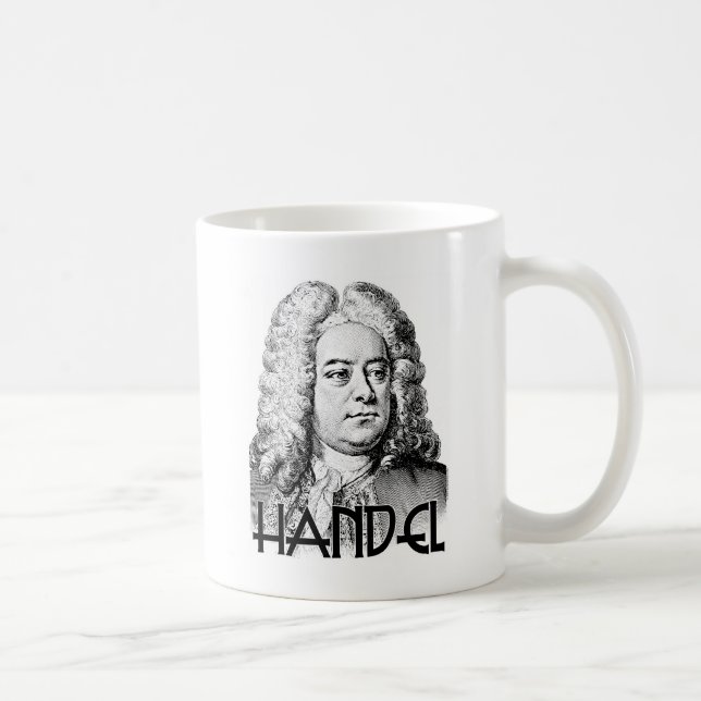 Caneca De Café George Frideric Handel (Direita)