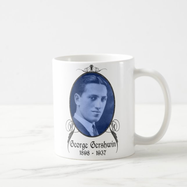 Caneca De Café George Gershwin (Direita)