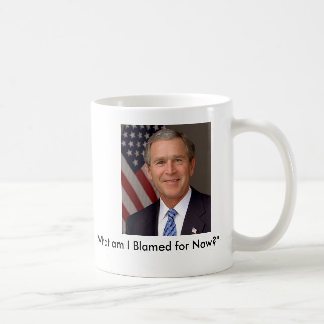 Caneca De Café George W. Bush (Direita)