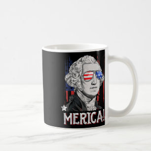 Caneca De Café George Washington, 4 de julho, Merica Men Women Me
