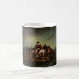 Caneca De Café George Washington atravessando o rio Delaware