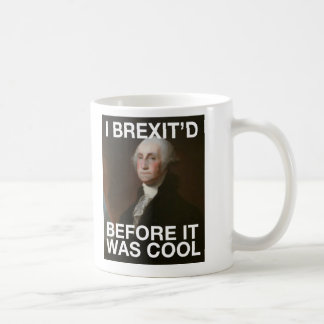 Caneca De Café George Washington Brexit'd antes que estiver legal