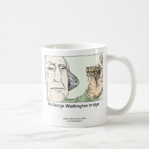 Caneca De Café George Washington Bridge Funny Coffee Mug