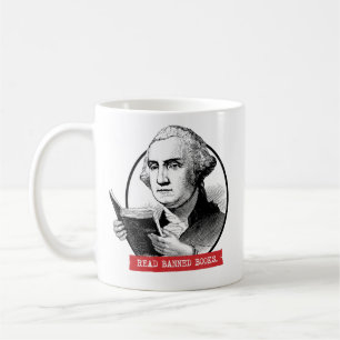 Caneca De Café George Washington Lê Livros Proibidos