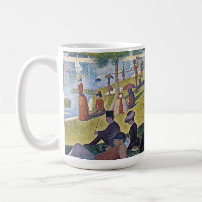 Caneca De Café Georges Seurat - Domingo Em La Grande Jatte (Esquerda)