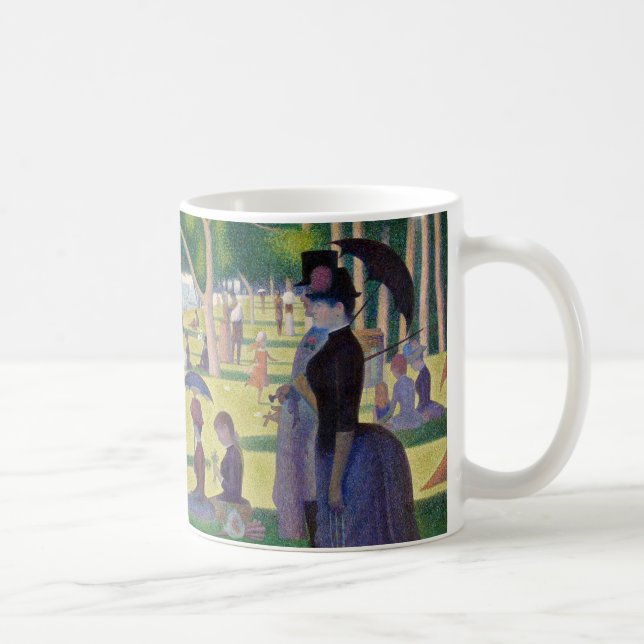 Caneca De Café Georges Seurat - Domingo em La Grande Jatte (Direita)