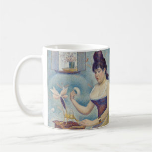 Caneca De Café Georges Seurat - Jovem Mulher Se Poudreando