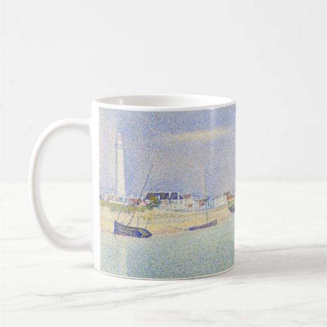 Caneca De Café Georges Seurat - O Canal das Gravelinas (Esquerda)