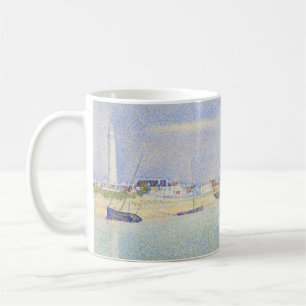 Caneca De Café Georges Seurat - O Canal de Gravelines