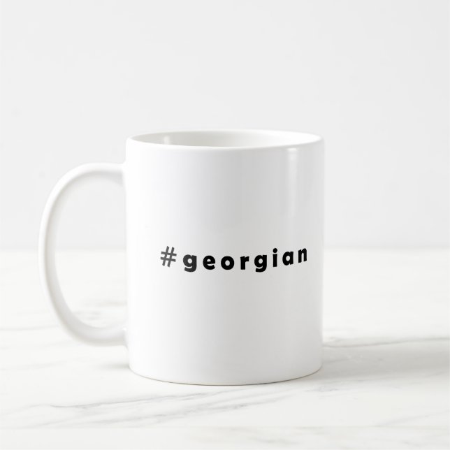 Caneca De Café Georgiano Sakartvelo (Esquerda)