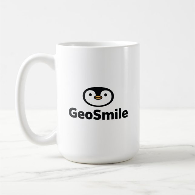 Caneca De Café GeoSmile (Esquerda)
