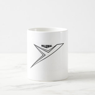 Caneca De Café Geração de Mug Y - "Milênio"