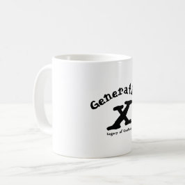 Caneca De Café geração X Mug