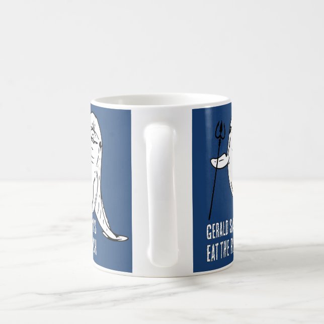 Caneca De Café Gerald diz Comam os Ricos (Alça)
