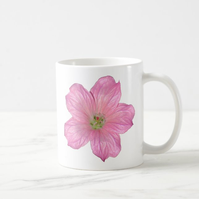Caneca De Café Gerânio rosa (Direita)