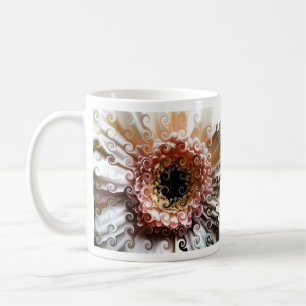 CANECA DE CAFÉ GERBERAS