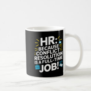 Caneca De Café Gerente de RH Drama no Local de Trabalho Funcionár