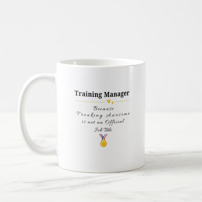 Caneca De Café Gerente de Treinamento (Esquerda)