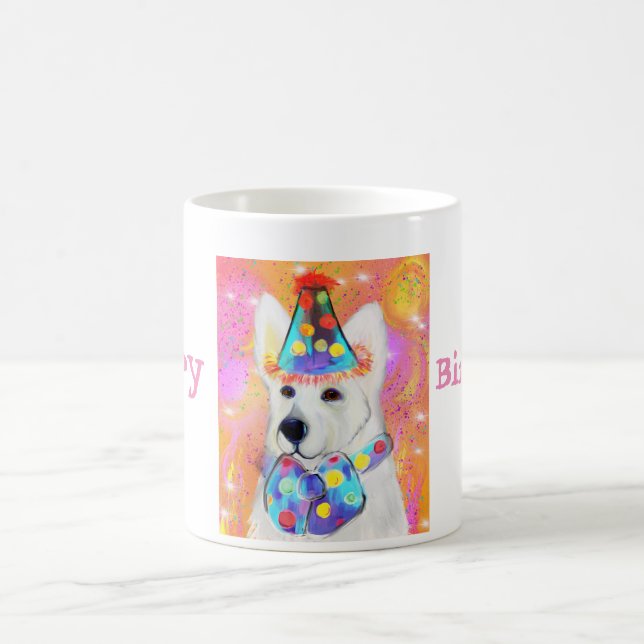 Caneca De Café German shepherd (Centro)
