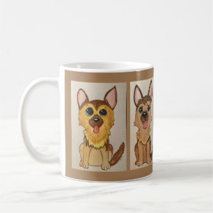 Caneca De Café German shepherd