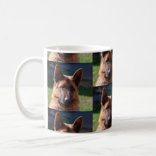 Caneca De Café German shepherd (Esquerda)