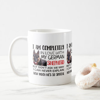 caneca de café german shepherd
