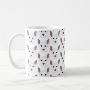 Caneca De Café German shepherd brancos em Mug