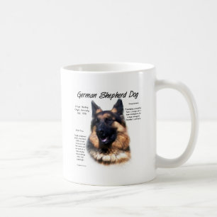 Caneca De Café German shepherd (cabelos longos) História Design