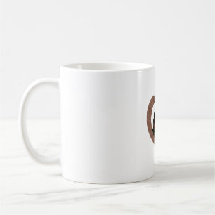 Caneca De Café German shepherd com Arte de Palavras em Forma de C