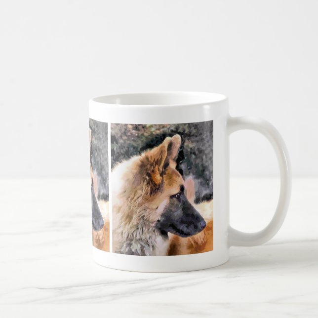 CANECA DE CAFÉ GERMAN SHEPHERD DOG (Direita)