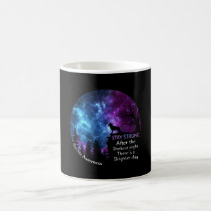 Caneca De Café German shepherd: Sensibilização para o suicídio Ma