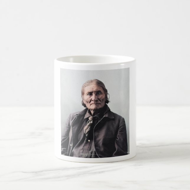 Caneca De Café Gerônimo - Líder e Homem Medicina (Centro)