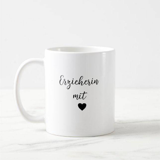 Caneca De Café Geschenk Lehrerin | Abschiedsgeschenk | Dankeschön (Esquerda)