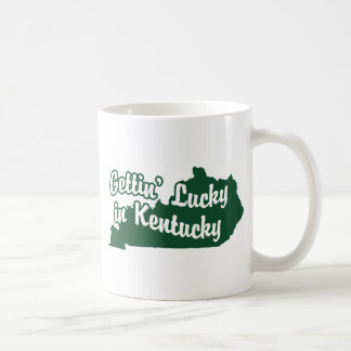 Caneca De Café Gettin' Lucky in Kentucky