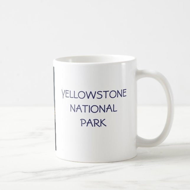 Caneca De Café Geyser de Yellowstone (Direita)