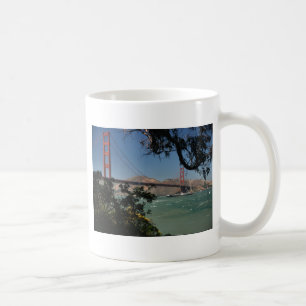 Caneca De Café GGBridgeWithBranches