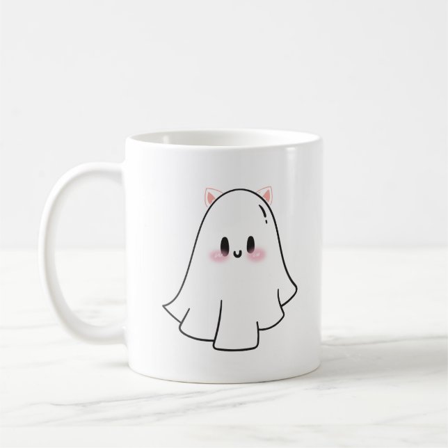 Caneca De Café Ghost Bonito (Esquerda)