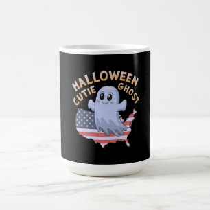 Caneca De Café Ghost Bonito Adorável do Halloween Spooky, Engraça